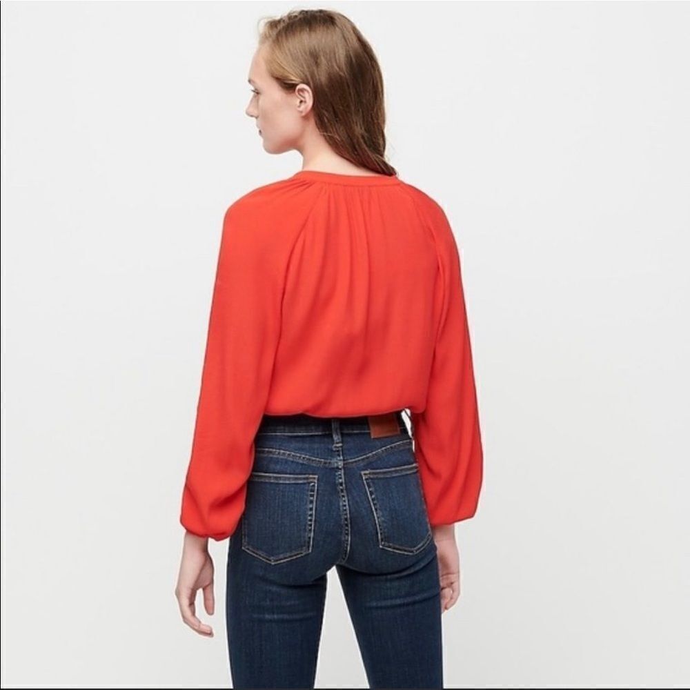 J. Crew Button Popover Top - Picture 9 of 9